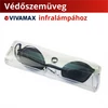 Védőszemüveg infralámpához és lézer kezeléshez