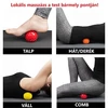 Tüskés masszírozó labda 9 cm (zöld)