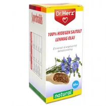 DR Herz Lenmag olaj 100% hidegen sajtolt 50ml