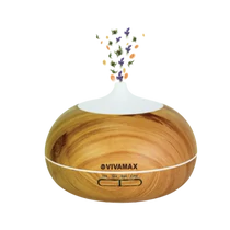 Ultrahangos illóolaj párologtató időzítővel és fényterápiával