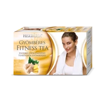 Herbária Fitness-Gyömbér tea - filteres gyógynövény teakeverék gyömbérrel