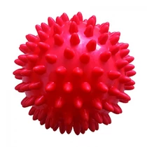  QMED Tüskés masszázslabda 9cm (piros)