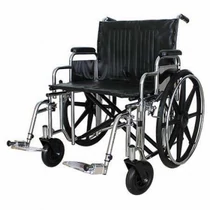 B-4200/XXL mechanikus nagyteherbírású, összecsukható kerekesszék (61cm ülőszélesség)
