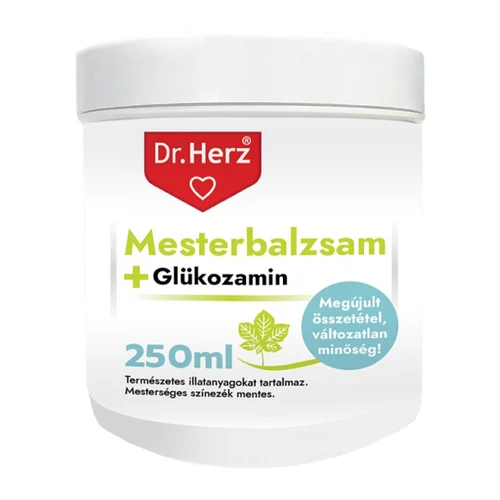 DR Herz Mesterbalzsam + Glükozamin 250 ml