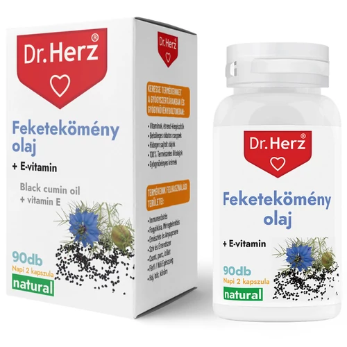 DR Herz Feketekömény olaj 500mg 90db lágyzselatin kapszula