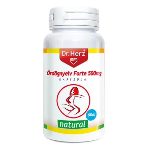 DR Herz Glücomannán “Ördögnyelv” Forte 500 mg kapszula 60 db