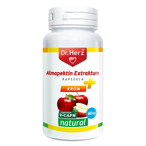 DR Herz Almapektin Extraktum 400mg 60 db vegetáriánus kapszula 
