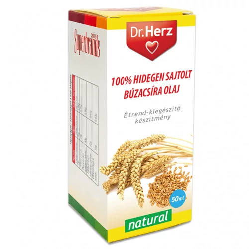 DR Herz Búzacsíra olaj 100% hidegen sajtolt 50ml