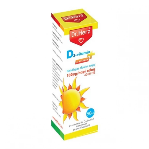Dr. Herz D-vitamin csepp 50 ml