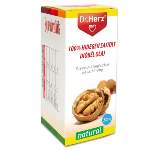 DR Herz Dióbél olaj 100% hidegen sajtolt 50ml