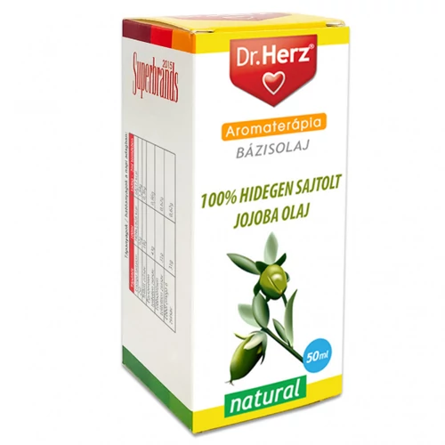 DR Herz Jojobaolaj 100% hidegen sajtolt 50ml