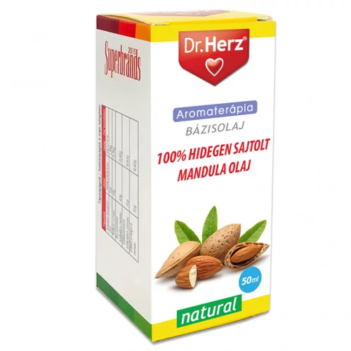 DR Herz Mandulaolaj 100% hidegen sajtolt 50ml