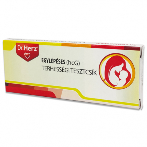 Dr.Herz Egylépéses(10 mIU/ml hcG) terhességi tesztcsík