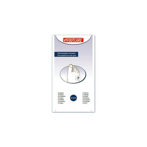Footcare tyúkszemtapasz korongos 6+6 db 