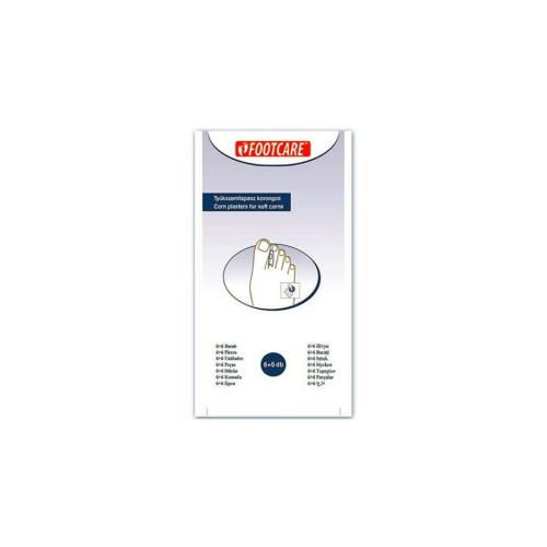 Footcare tyúkszemtapasz korongos 6+6 db 