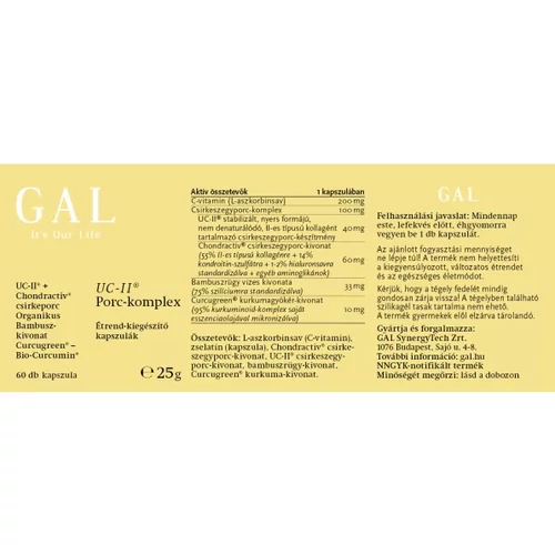 GAL UC-II® Porc-komplex kapszula 60x