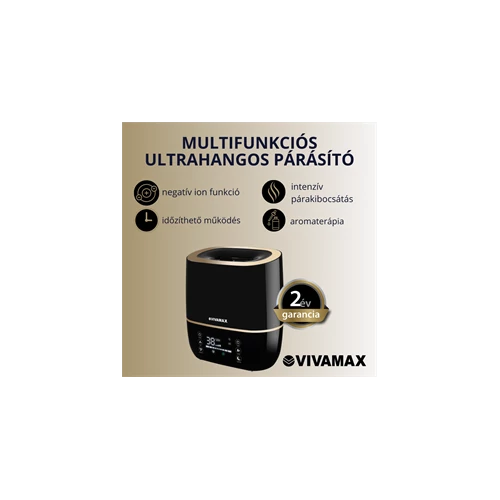 Multifunkciós ultrahangos párásító 5l-es víztartállyal