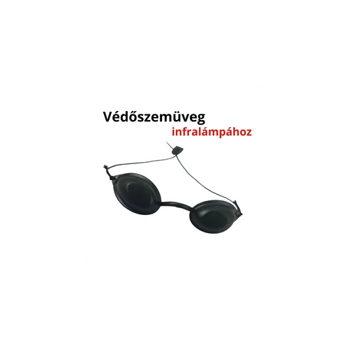 Védőszemüveg infralámpához és lézer kezeléshez