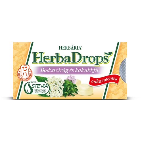 Herbadrops bodza-kakukkfű cukorka