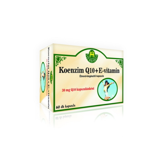 Herbária Koenzim Q10 + E-vitamin étrend-kiegészítő kapszula 60 db