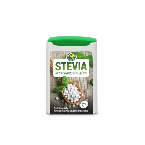 Stevia tartalmú asztali édesítőszer 140db tabletta