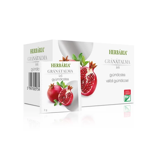 Herbária Gyümölcstea Gránátalma ízű filter 