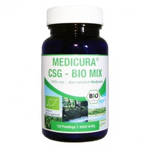 Bio CSG mix (chlorella + spirulina + zöldárpa) 120 db tabletta 