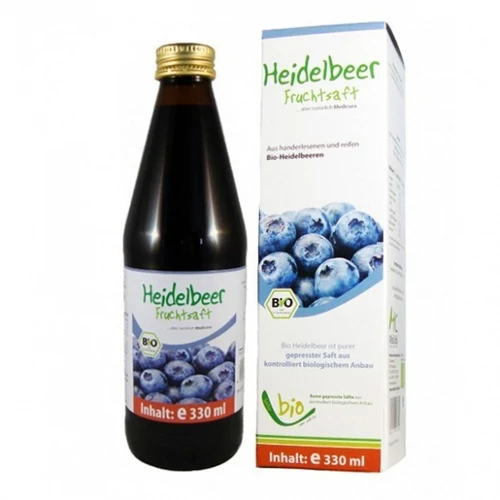 Bio fekete áfonya 100%-os juice 330 ml