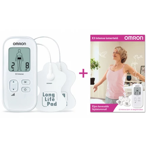 OMRON E3 Intense izom- és idegstimulátor ismertető füzettel