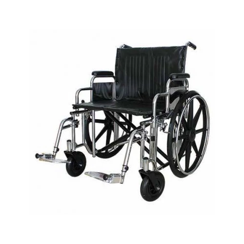 B-4200/XXL mechanikus nagyteherbírású, összecsukható kerekesszék (61cm ülőszélesség)