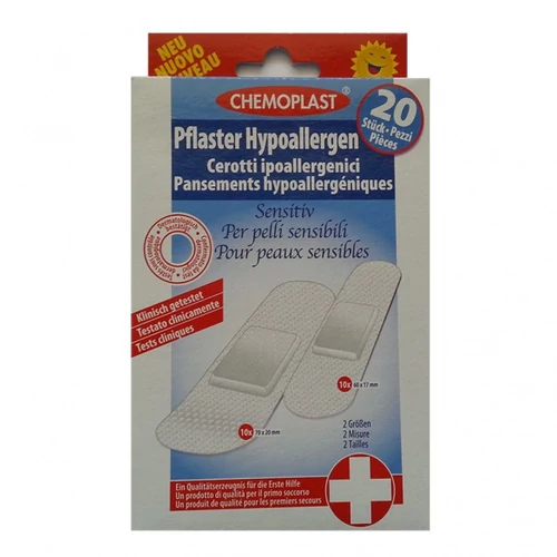 CP hipoallergén sebtapasz 20db 
