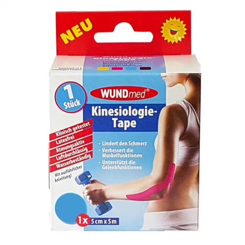 Kineziológiai tapasz, kék 5 cm x 5 m 