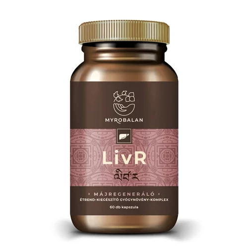 LivR májtisztító- és regeneráló gyógynövény-komplex
