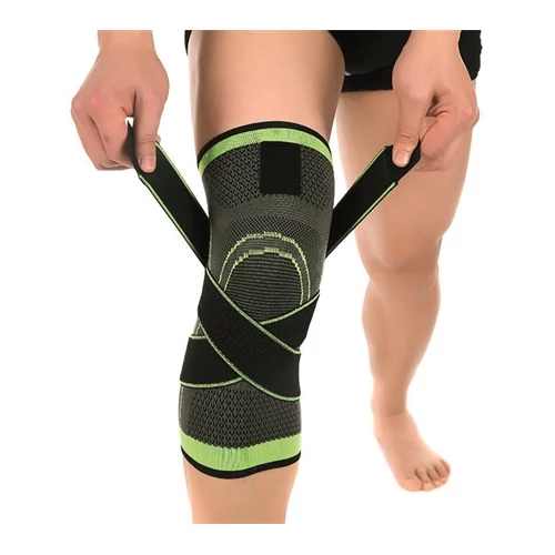 Sport térdszorító stabilizáló pántokkal (XL-es méret)