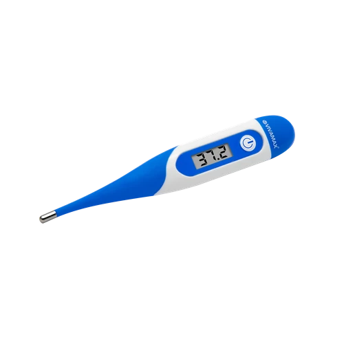 Digitális lázmérő flexibilis fejjel