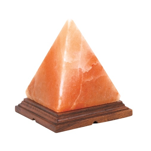 Himalájai sókristály lámpa – piramis (kb. 2 kg)
