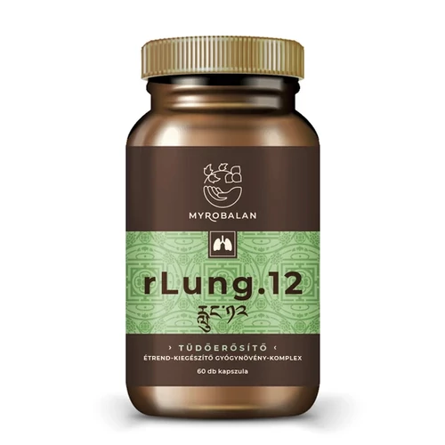 rLung.12 tüdőerősítő és tüdőtisztító gyógynövény-komplex